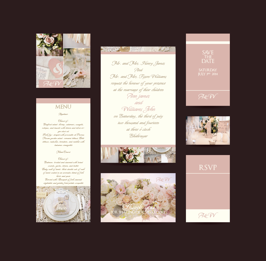 Wedding Card Set